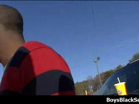 Blacks on boys - nasty gay interracial hardcore action 13