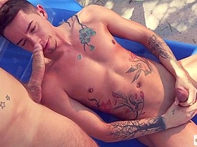 Kissing Each Other With Vincent O�reilly, Nic Sahara And O Reilly