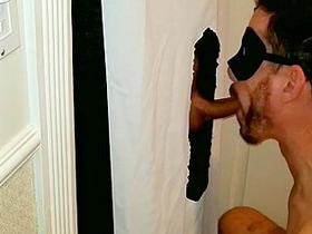 Stunning French Tourist Visits My Gloryhole For Oral Enjoyment Service