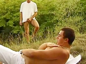 Karate Master Whips Out His Cock And Masturbates