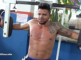 Muscular Guys Workout Naked Reality Show