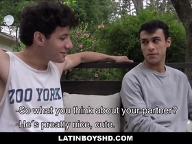 Young Latin Boys Paid Cash To Fuck Outdoors